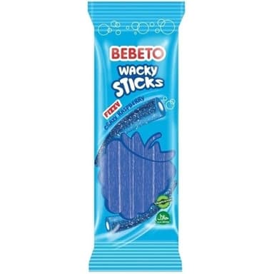 Fizzy Raspberry Wacky Sticks - Bebeto