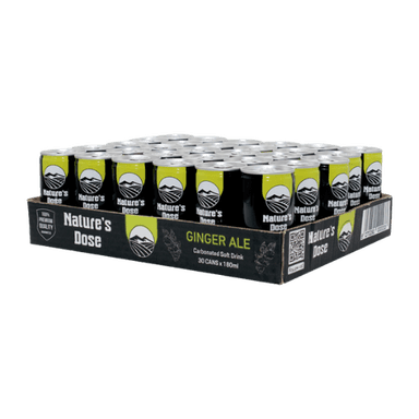 Nature's Dose Ginger Drink 180ml - 30 Cans